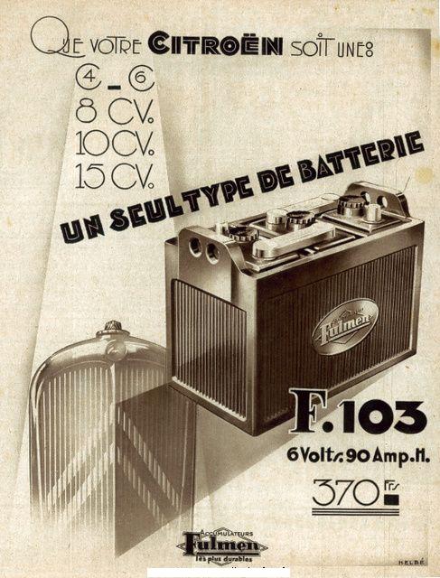 Publicit� batterie fulmen