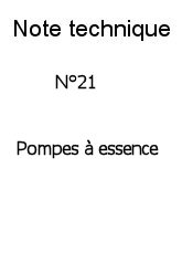 pompes essence