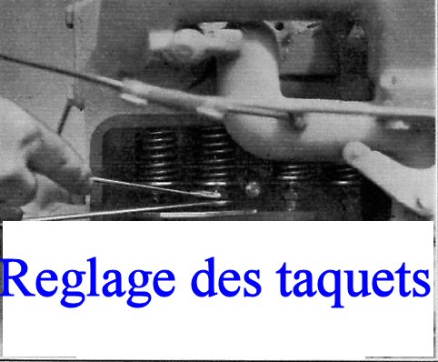 reglage des taquets 