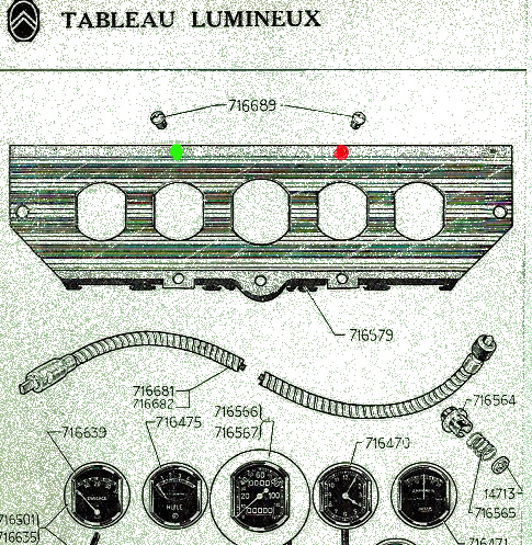 Refaire les voyants de tableau de bord